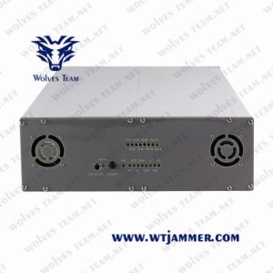 China Powerful 35W Cell phone Wifi Signal Jammer With Omni-directional Antenna factory