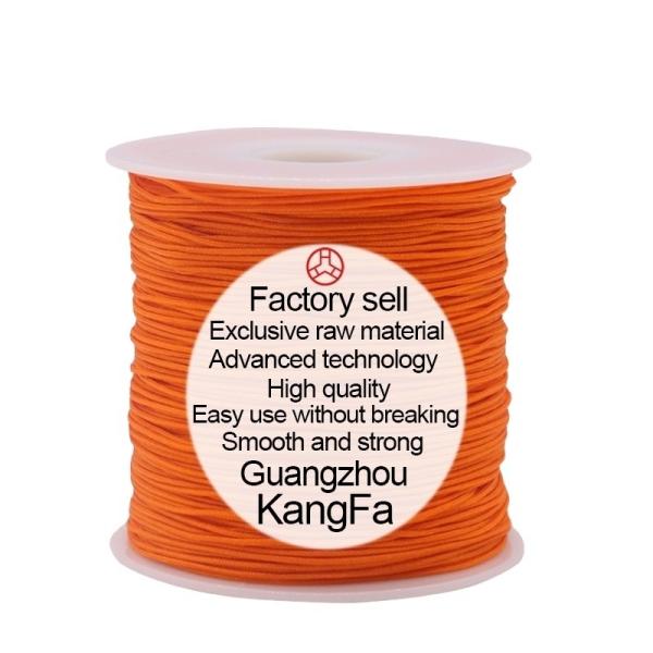 50G 100M/Spool 300M/Spool Colorful Nylon Cord Thread for Chinese Knotting