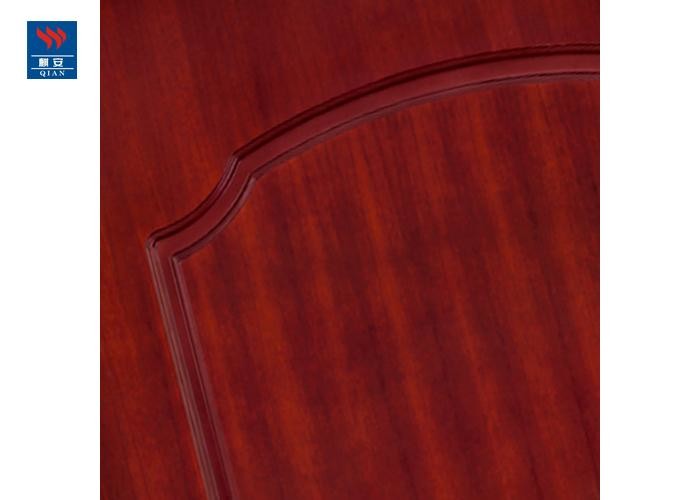 Latest Fire Rated Internal Kitchen 4 Panel Design Veneer Wood Door With Modelling