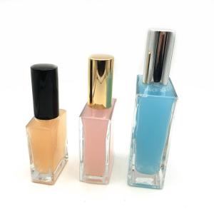 China 30ml 50ml 100ml Modern Glass Perfume Bottles With Pump Sprayer And Cap factory