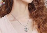 Magical Gift Fadeless SS Rainbow Unicorn Necklace