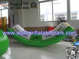 China Interesting Inflatable Banana Seesaw Water Toy / Inflatable Water Seesaw factory