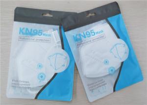 China 4 Ply Foldable Kn95 Mask , Disposable Pollution Mask GB2626-2006 Standard factory