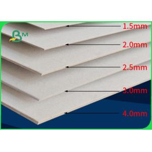 A4 A3 Laminated Greyboard For Note Pads 1.5mm 2mm Hard Stiffness