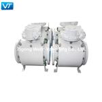 API 6D Electric Actuator Ball Valve Forged Steel Trunnion Ball Valve A350