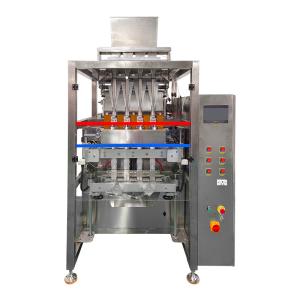 China Automatic Multi Row Vertical 4 Side Sealing Packing Machine Food Beverage factory