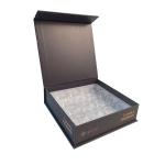 Custom Stamped Logo Foil Small Hot Chocolate Bon Bon Packaging Gift Boxes for