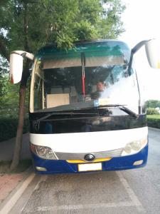 China Left Hand Drive Used Yutong Buses / 2011 Year Used Coach Bus For Transport Company factory