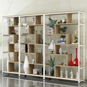 China Easy Installation Metal Frame Wood Shelves Carbon Steel 250 Kgs Per Layer factory