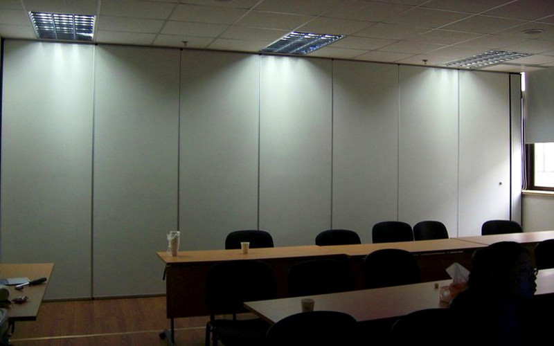 Conference Room Sound Proof Operable Partition Walls With MDF + Aluminum Material