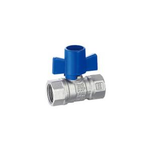 China Brass Threaded Ball Valve Forged Ball Valve With Virgin Ptfe Seat And Blow Out Proof Stem factory