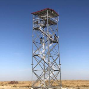 China Prefabricated Watch Observe Military Guard Tower 50m factory