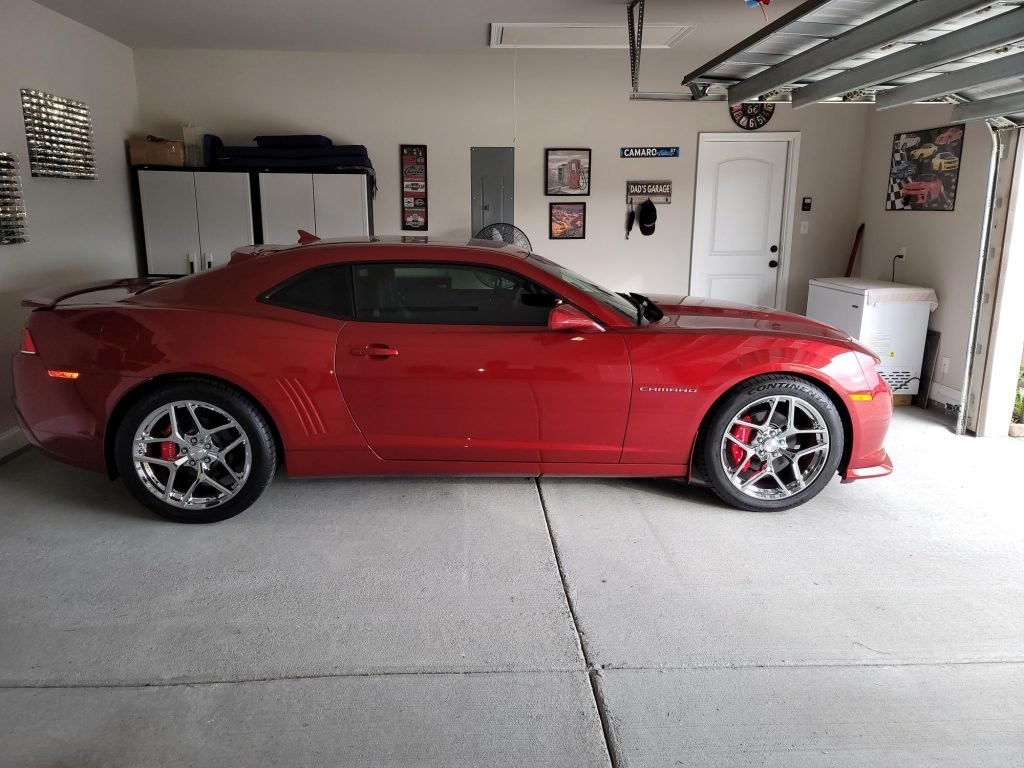 20x9 20x10 Inch Chevy Z28 Camaro Replica Wheels Staggered Satin Black 2539