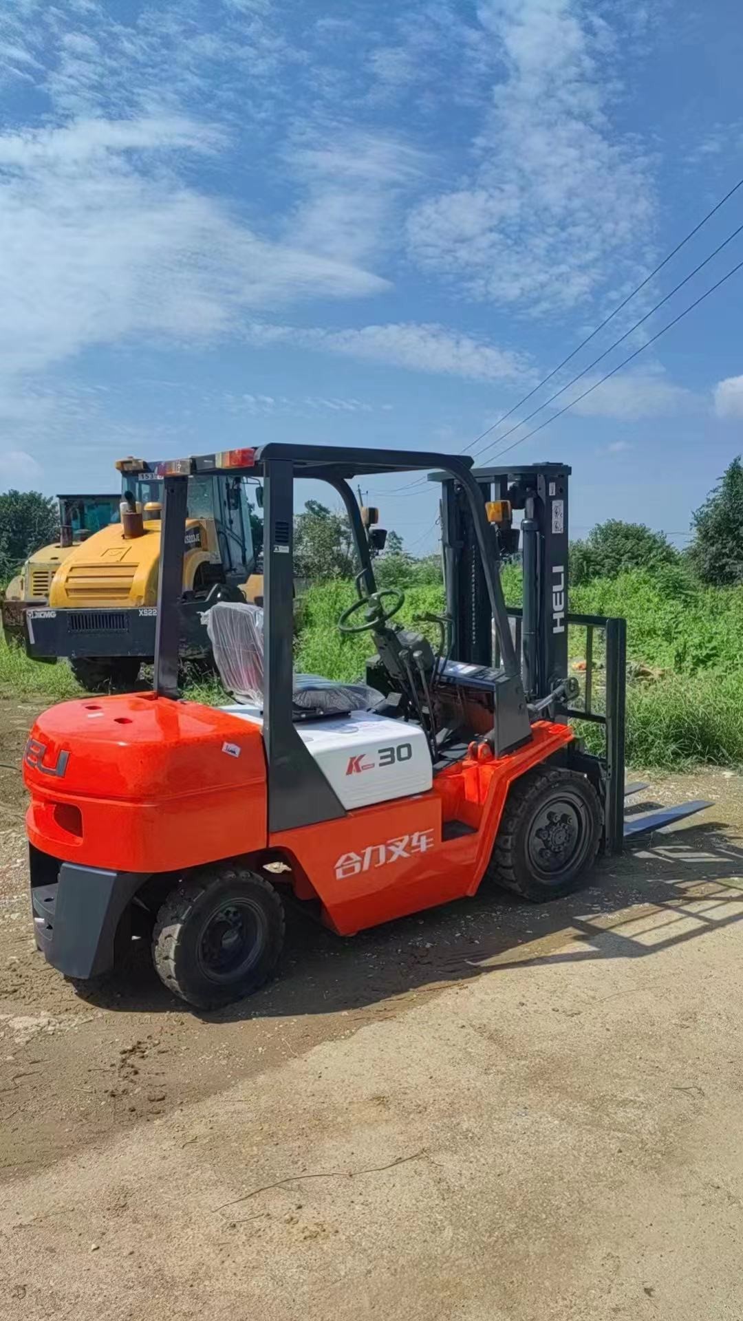 Heli K35 Used Forklift Dealer 3.5T For Material Handling