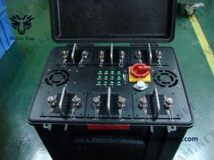 China Military Waterproof Convoy Vehicle Bomb Jammer Full Band Frequency RF WIFI Cell Phone Signal Jammer factory