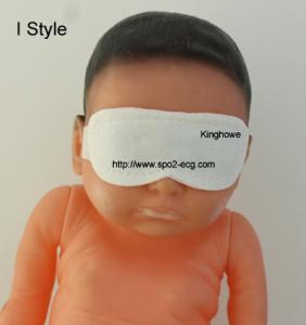 China Medical Surgical Neonatal Phototherapy Eye Mask Unique Shape CE FDA Listed factory
