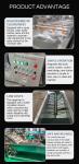 4500w SUS 304 Vegetable Fruits Mushroom Bubble Washing Cleaning Line