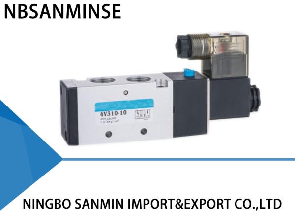 High Pressure Pneumatic Solenoid Valve Air Directional Control Valve 4V 300