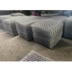 China Tensile Strength Gabion Mattresses with Green PVC Coating factory