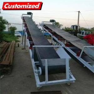 China OEM Customizable Mobile Belt Conveyor For Truck Loading And Unloading factory
