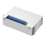 Sub Optic Distribution Frame for 96 Cores Fiber Optic Equipment Gray/Black LC