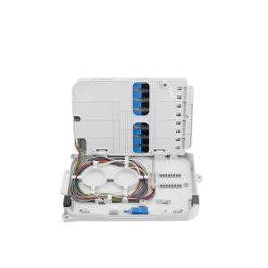 China 10mm IP65 Fiber Access Terminal Box Wall Mount 20Nm Black factory