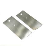 Wear Resistant Three Holes Blade Slotted Blades 43*22*0.2Mm On Machine