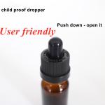 5ml 15ml 20ml 30ml 50ml Cosmetic Packaging Round plastic Collar Facial Essential