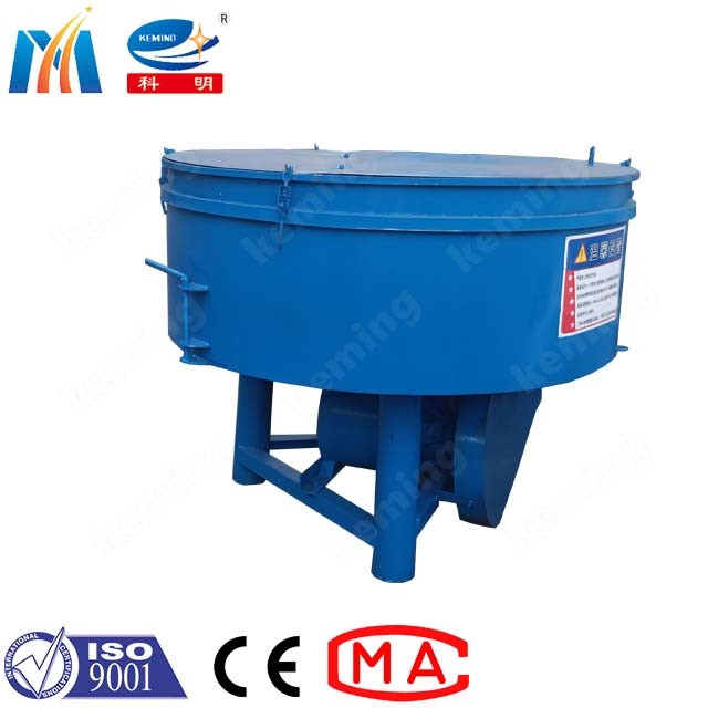 18m3/H Concrete Grout Mixer Machine Industrial Concrete Pan Mixer 500L