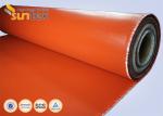 32oz. Both Side Silicone Coated Fiberglass Cloth For Welding Blanket And