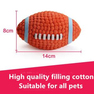 China Rubber Oversized Tennis Ball For Dogs Bite Resistant Latex Rugby factory