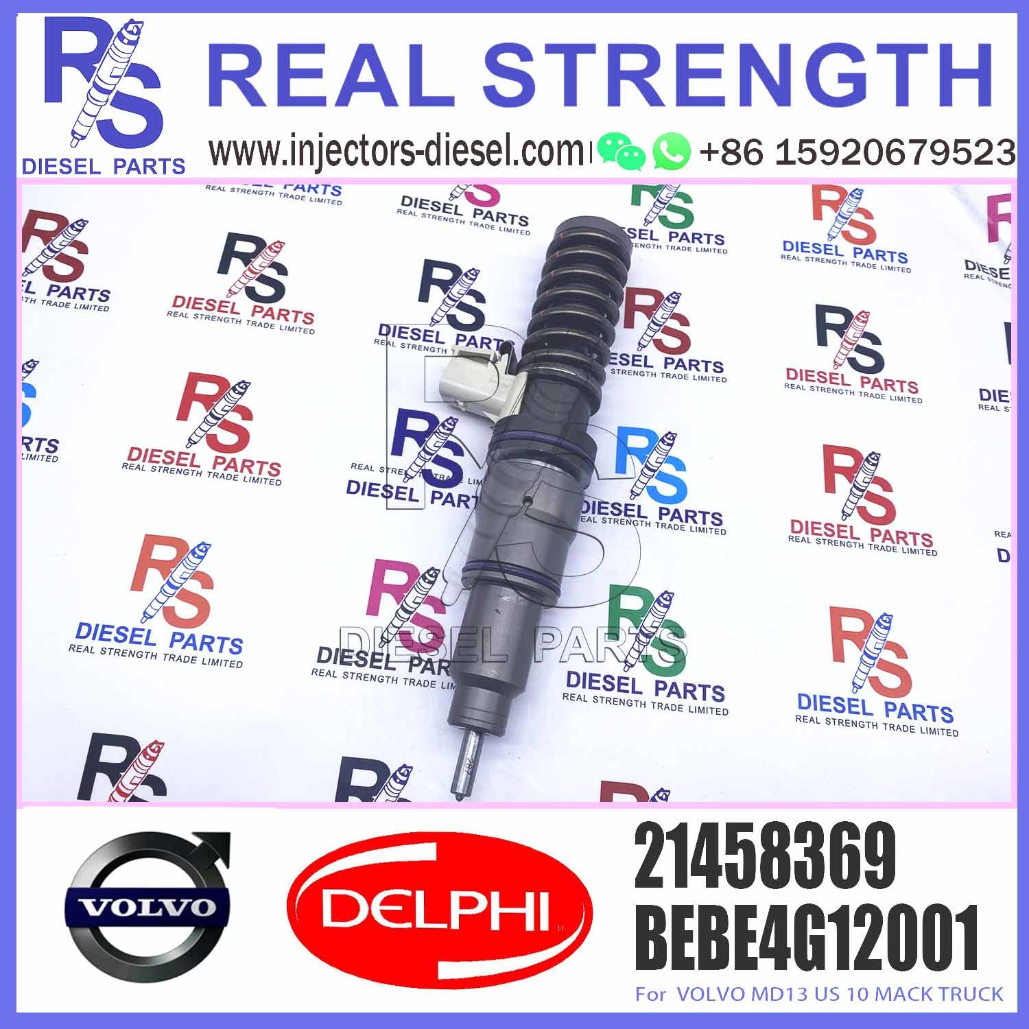 Diesel fuel Injector 21458369 22499124 22717954 for V-O-L-V D13/D16 engine