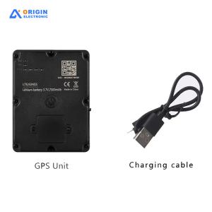 Wireless Charging and Mobile App Supported 7500mAh GPS Tracker for Financial