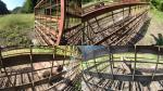 Two Door Animal Trap Cage 2.2M Collapsible Large Wild Animal Cage For Boar Wolf