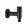 Buy cheap Matt Black SUS304 Bibcock Cold Water Basin Tap Mixer Single Wall Mounted OEM from wholesalers