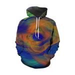 Unisex Hoodies 3D Print Pullover Hooded Sweatshirt Hoodies With Big Pockets