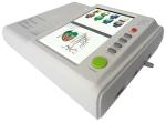 12 Channel Digital Electrocardiograph Metal Portable ECG Machine CE ISO