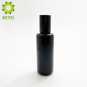 China 60ml Amethyst Empty Cosmetic Bottles With Roller Ball For Oil Packaging factory
