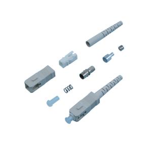 China Male Female SC Fiber Optic Connector Kits Optical Cable Connectors factory