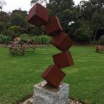 Outdoor Corten Steel Sculpture Large Rusty Metal Statues For Gardens