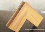 Aluminium Side - hinged Door Extrusion Profile Wood Grain Effect