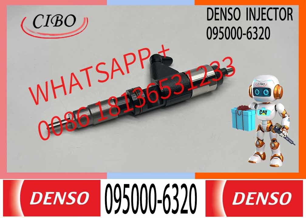 Neutral Diesel Fuel Injector 095000-6320 095000-6321 For RE530361 RE546783 RE531210 SE501928 DZ100211 0950006321