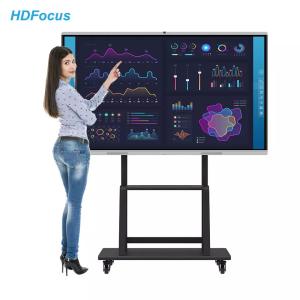 China Touch Screen 4k 86 Inch Interactive Display Smart Board For School factory