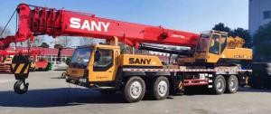 China 2nd Hand 75 Ton Truck Crane Sany STC75 With 12m Main Boom 80Km/h factory