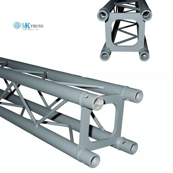 Customized 100*100*1500mm Silver Aluminum Lighting Lift Stage Truss System for