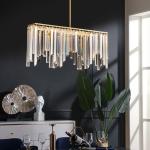 Nordic Copper K9 Modern Pendant Light Decorative Hanging Lamp