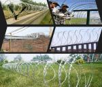 High Security Razor Fence Galvanised barb wire 450mm diameter Coil ₦ 6300 for