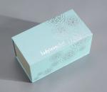 CMYK 4 Color Present Gift Magnetic Lock Boxes Gold Foiling