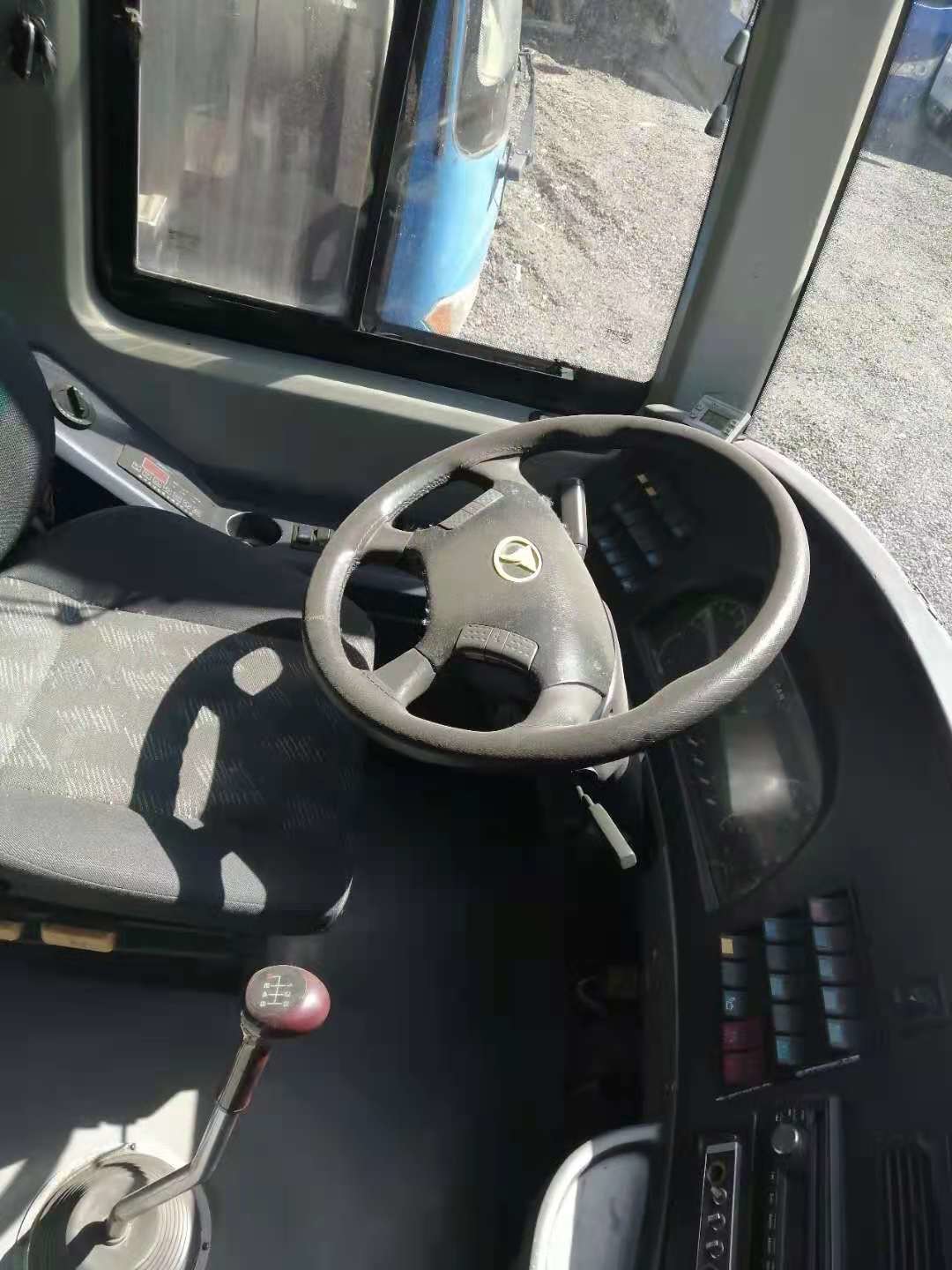 Used Youngman Bus NEOPLAN Chassis 48seats Airbag Double Doors Left Steering Rear Engine Used Passenger Bus