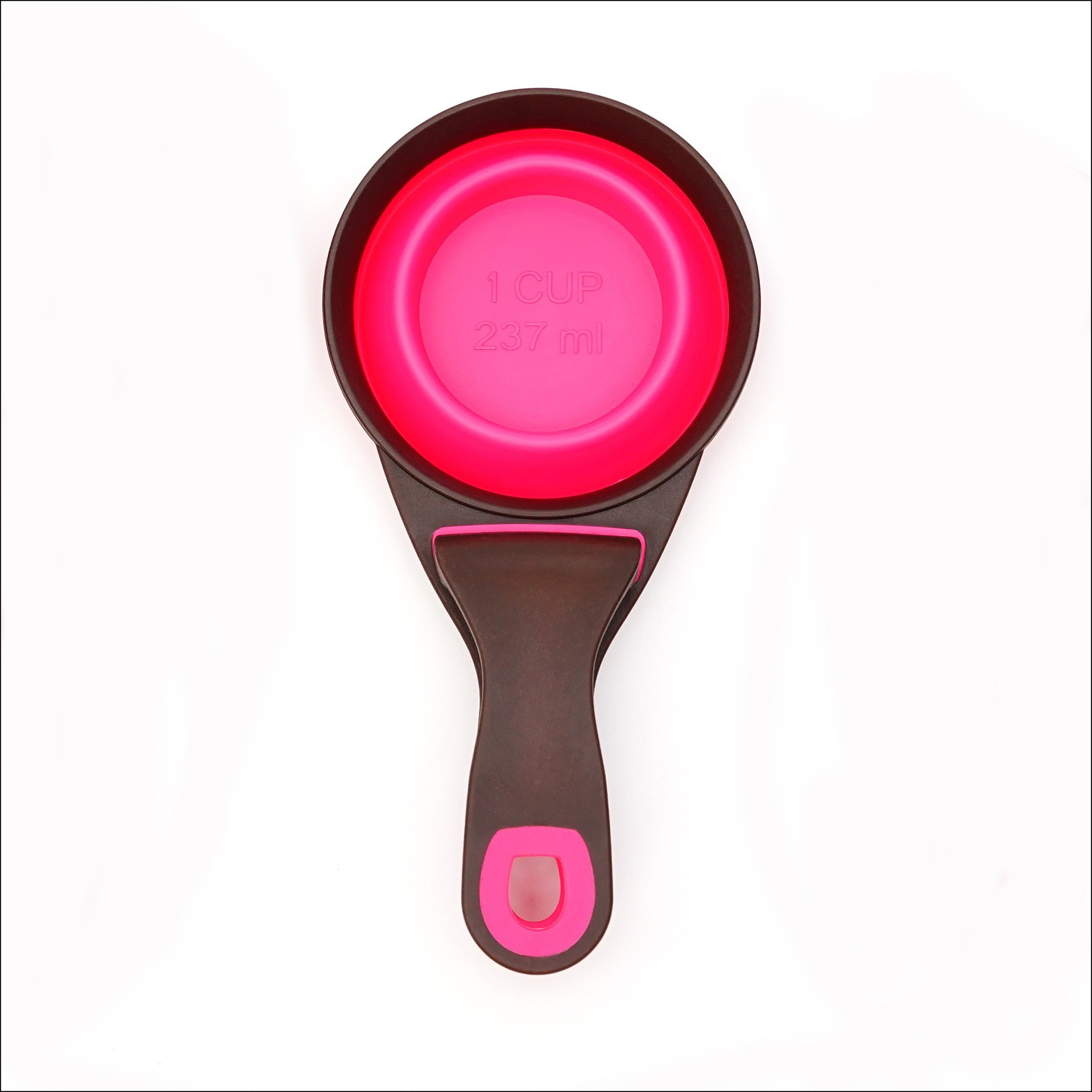 Folding Silicone Pet Bowl Folding Food Spoon Can Clip Grain Bag Water Bowl Measuring Cup Dog Food Spoon